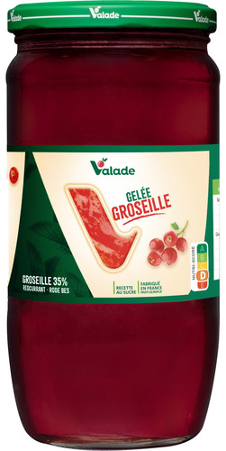 Gelee de groseille 35 %