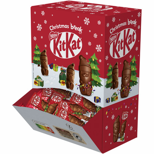 Distributeur kit kat père noel