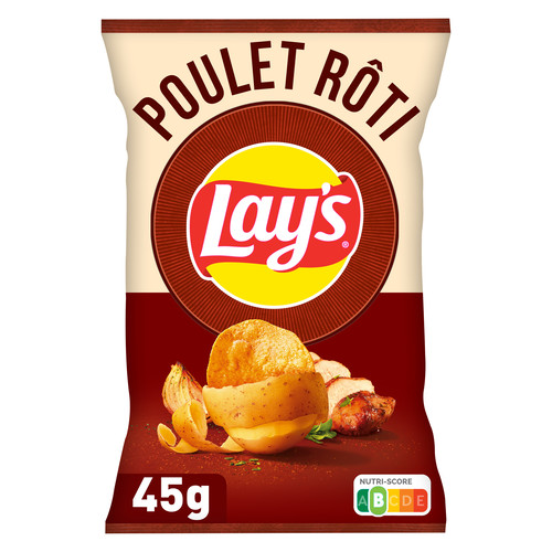 Chips saveur poulet rôti