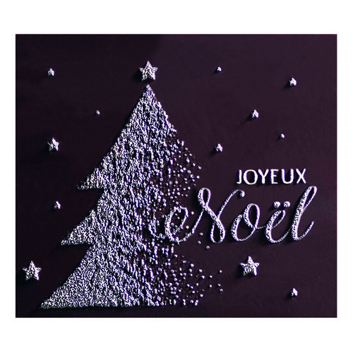 Embout relief joyeux noel