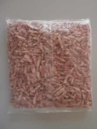 Lardon cru fumé iqf