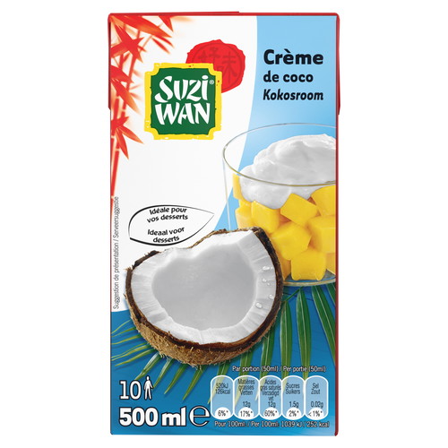 Crème de coco  Suzi wan