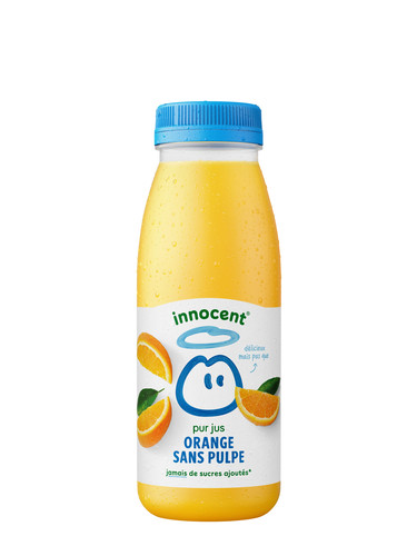 Jus d'orange sans pulpe