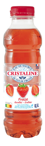 Cristaline au jus de fruits