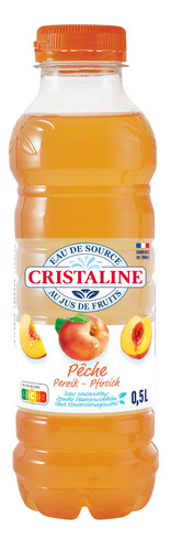 Cristaline au jus de fruits