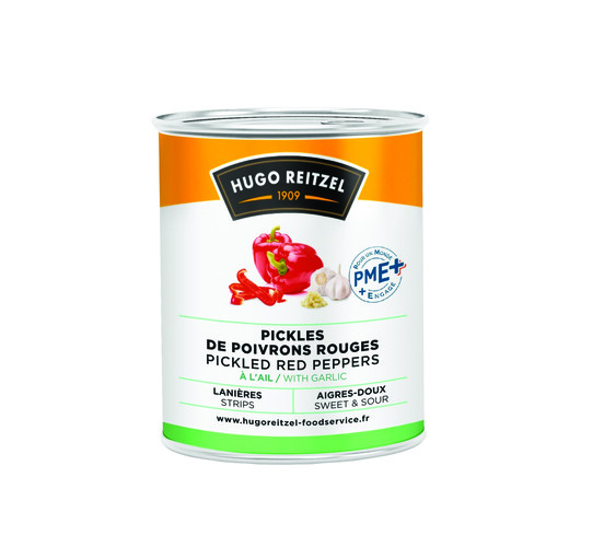 Pickles poivrons rouges