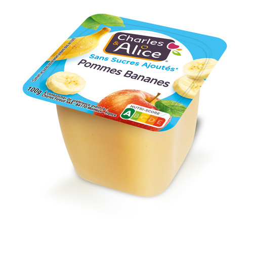 Purée pomme/banane sans sucre