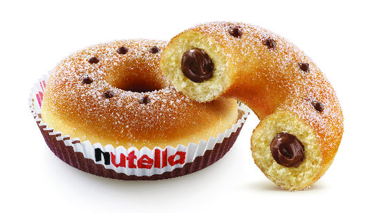 Donut nutella