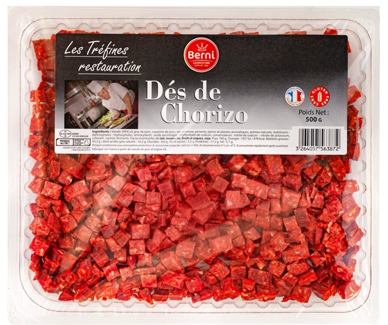 Chorizo en dés