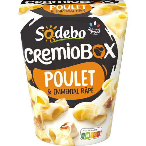 Crémiobox poulet à la crème