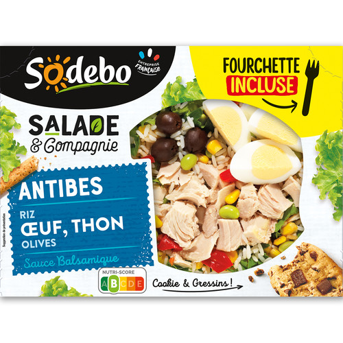 Salade composée Antibes