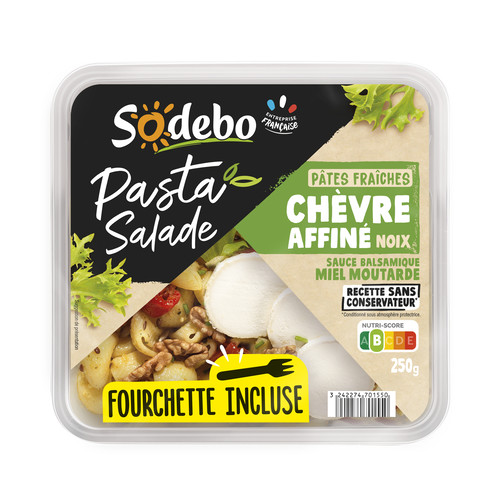 Pasta salade chèvre