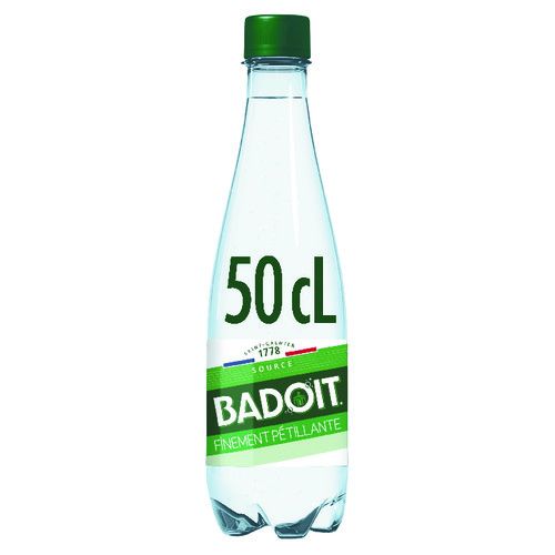 Eau gazeuse BADOIT verte