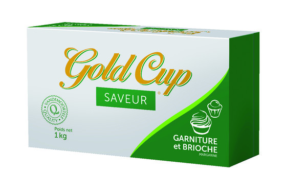 Margarine gold cup saveur