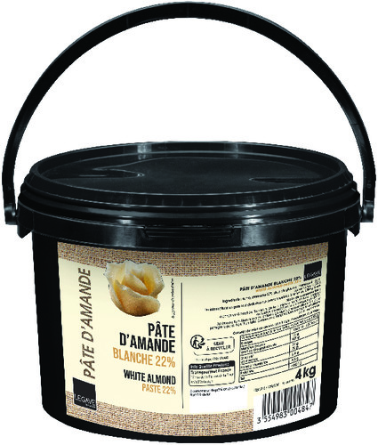 pate amande blanche 22%