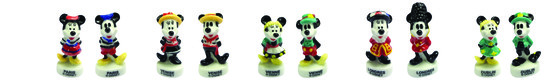 Kit fèves Mickey et Minnie