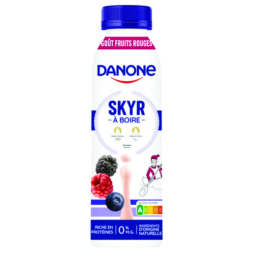 Skyr à boire fruits rouges