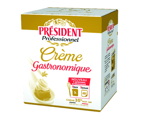 Crème gastronomique stérilisée