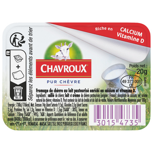 Chavroux 13.3 % m.g.