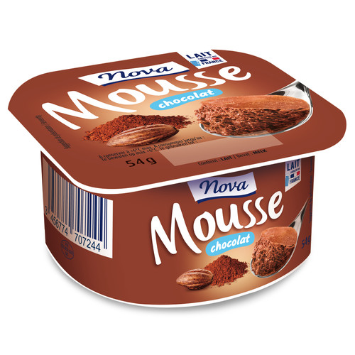 Mousse au chocolat au lait