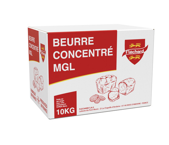 Beurre mgl/concentré foisonné