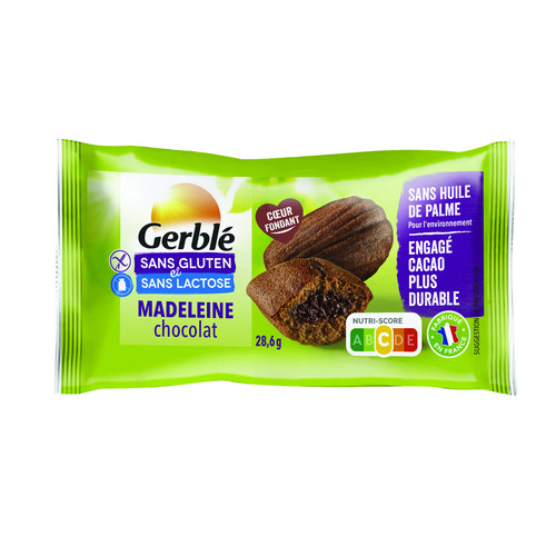 Madeleine tout chocolat sans