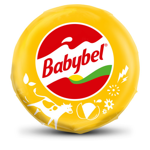 Mini babybel jaune à