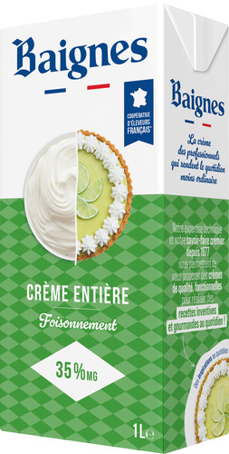 Crème liquide uht 35.1% m.g.