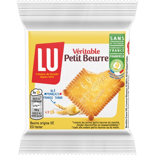 LU Véritable Petit Beurre x3