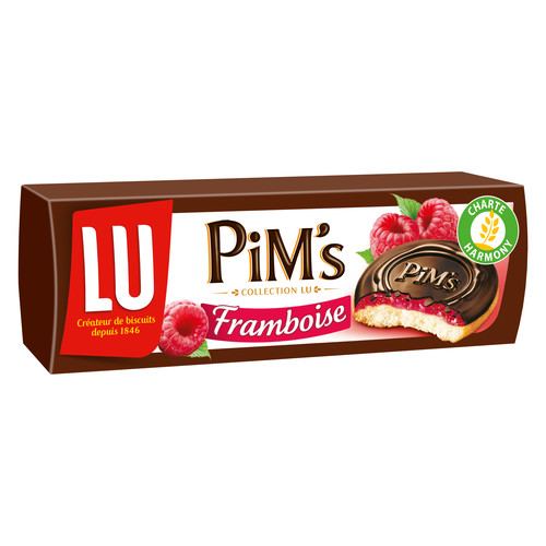 LU Pims génoise à la framboise