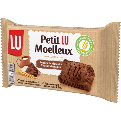 LU Petit Lu moelleux chocolat