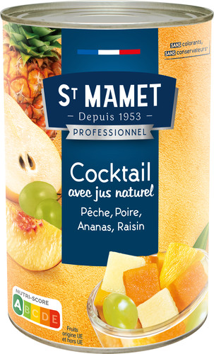 Cocktail de fruits au sirop