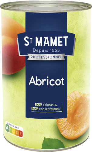 Oreilons d'abricots au sirop