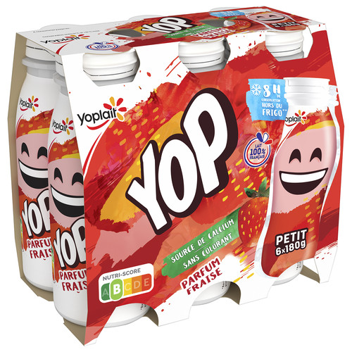 Ptit yop à la fraise