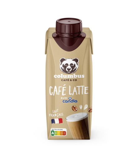 Columbus et Candia cafe latte