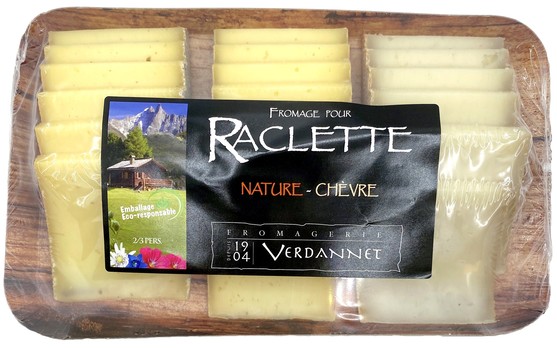 Raclette tranchée nature et