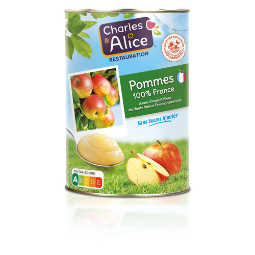 Puree pomme sans sucre ajoute