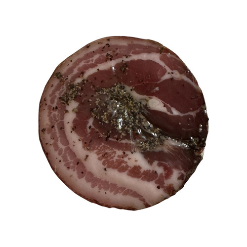 Pancetta au poivre