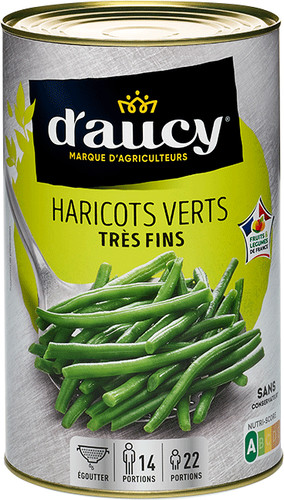 Haricots verts très fins