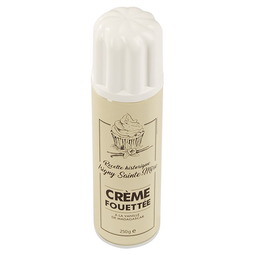 Crème fouettée à la vanille de