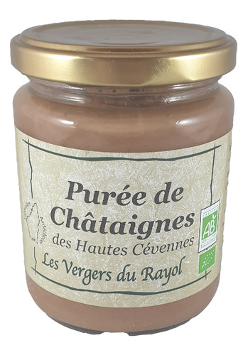 Purée de chataigne bio