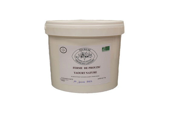 Yaourt fermier nature bio