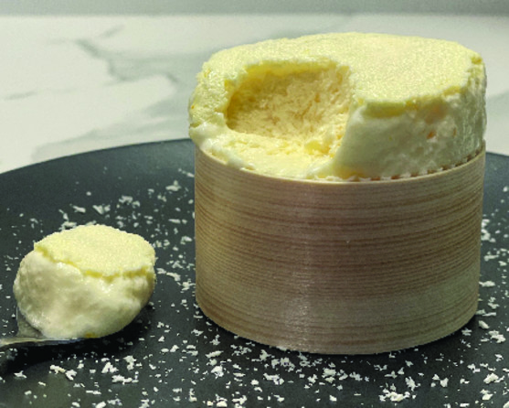 Soufflé glacé noix de coco