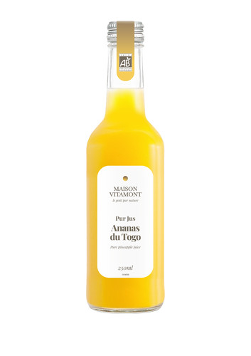 Pur jus d'ananas du togo bio