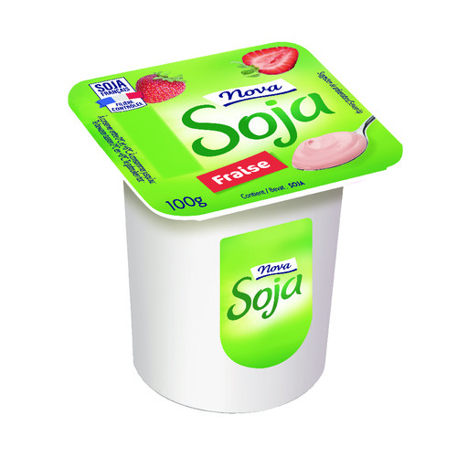 Soja sucré aux fruits sans
