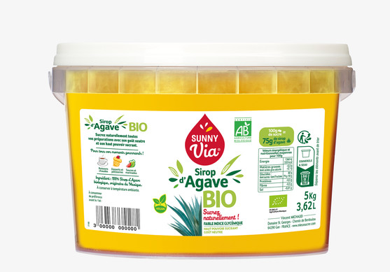 Sirop d'agave bio