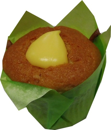 Muffin coeur citron cuit