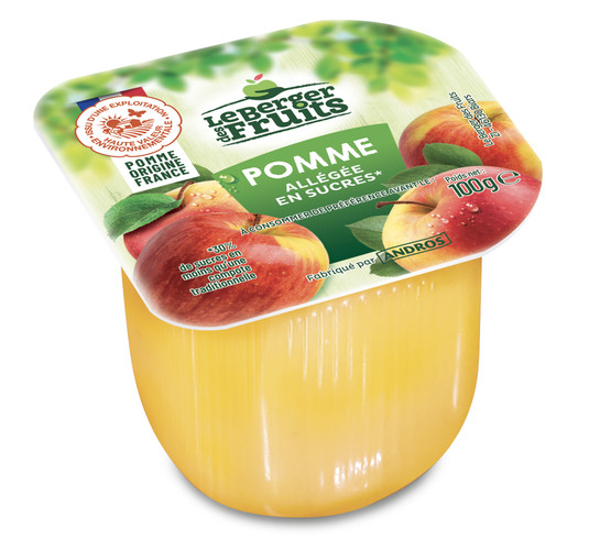Compote de pommes allégée