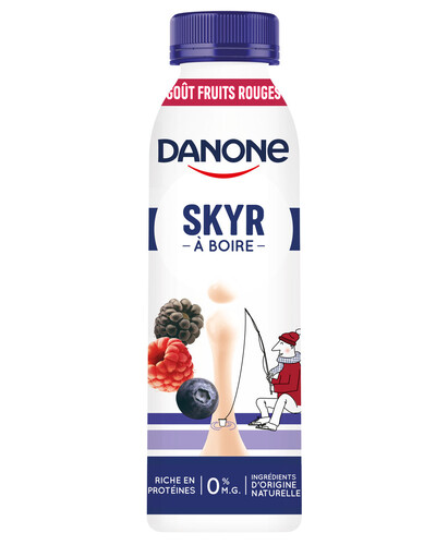 Skyr à boire fruits rouges