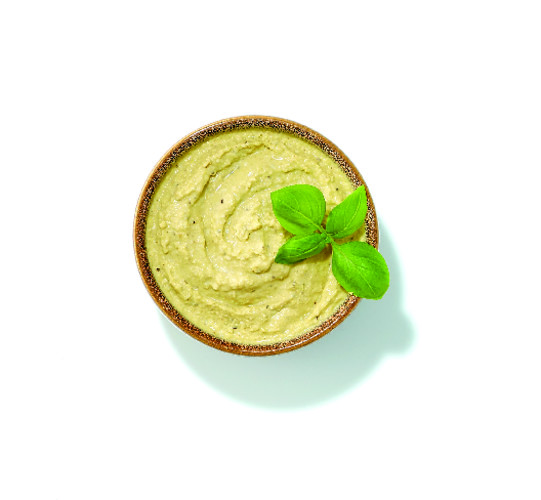 Houmous ricotta basilic